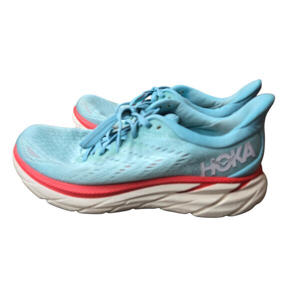 Hoka One One Women's Clifton 8 running shoes size 7.5 B No Insoles - Picture 3 of 9